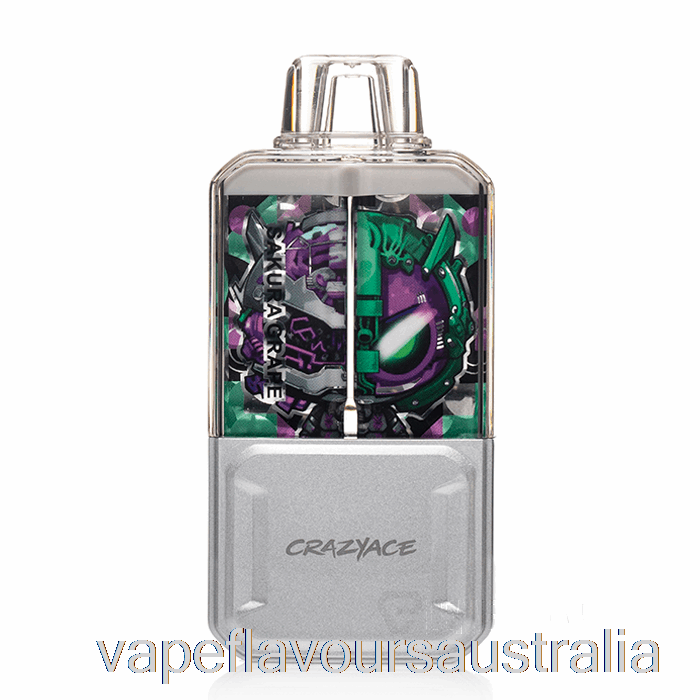 Vape Nicotine Australia CRAZYACE B15000 Disposable Sakura Grape